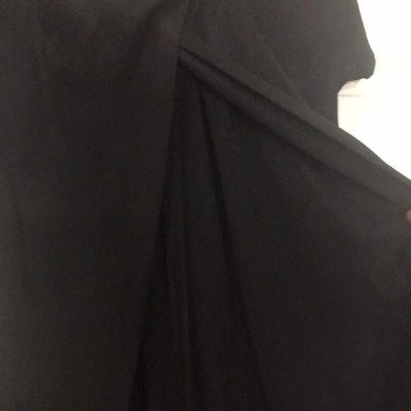 Women’s size Small from Costa Blanca mid length black dress, pleated in front - Picture 2 of 5